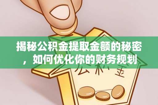 仁武揭秘公积金提取金额的秘密，如何优化你的财务规划