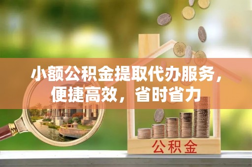 仁武小额公积金提取代办服务，便捷高效，省时省力